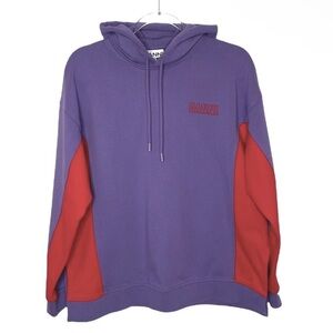 Ganni Software Block Isoli Hooded sweatshirt S/M